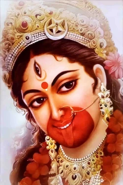 Furnato | Beautiful Poster of Maa Tara | P190 | Adhesive Poster | 12 Inch X 18 Inch