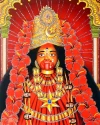 Furnato | Beautiful Poster of Maa Tara | P191 | Adhesive Poster | 12 Inch X 15 Inch